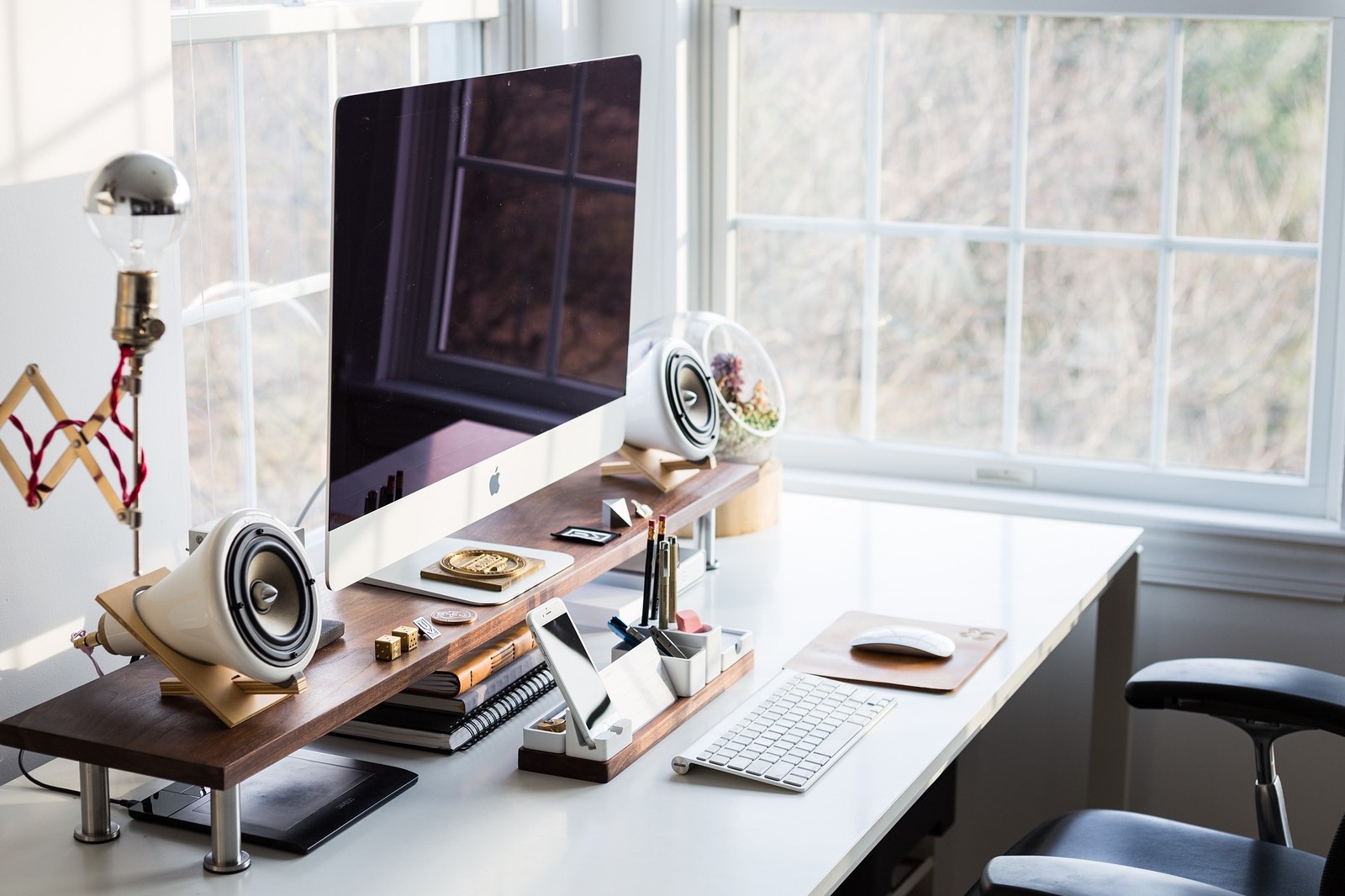 schreibtischaufsatz für monitor