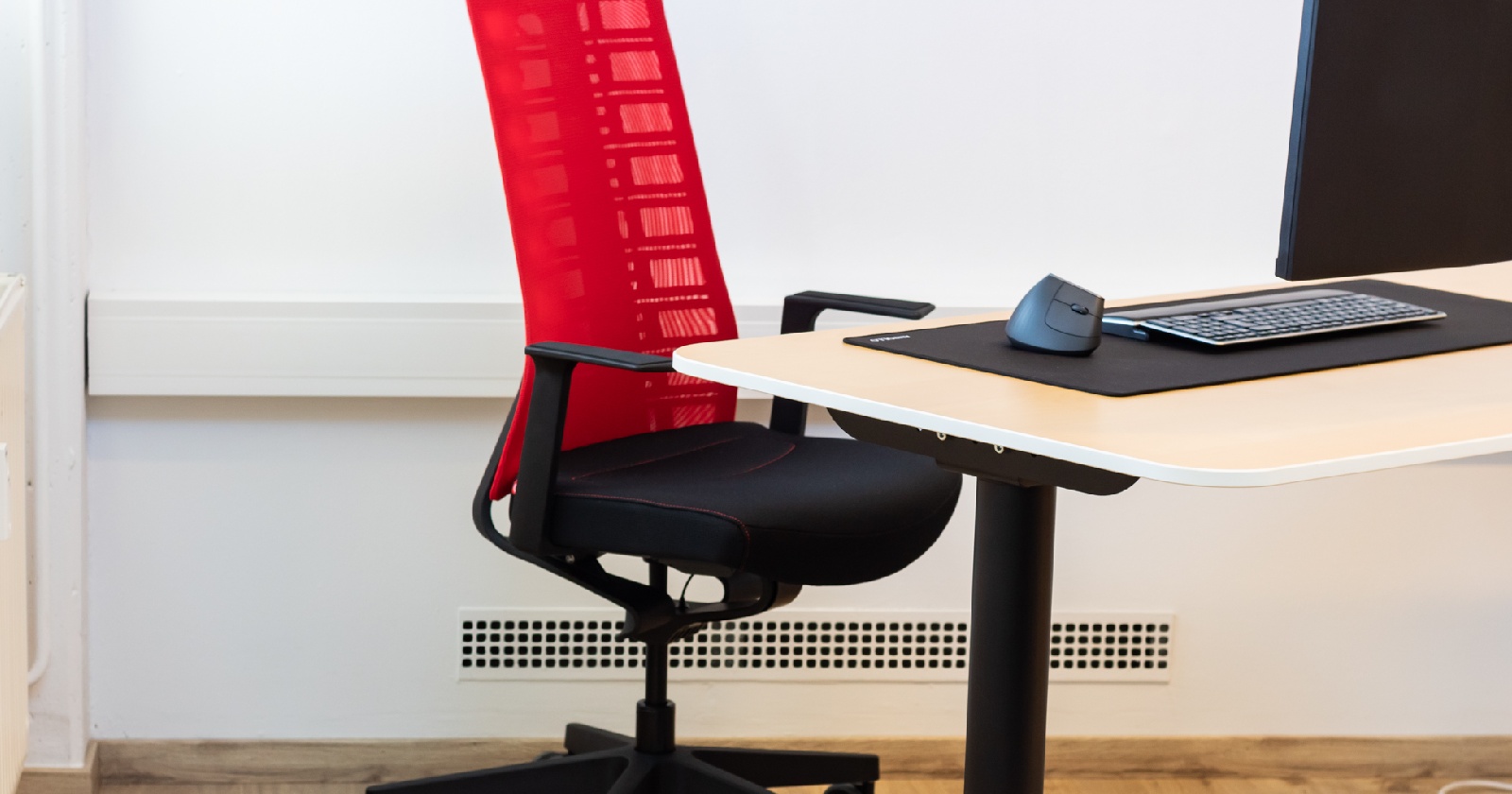 Bürostuhl mit 3D Sitzfläche